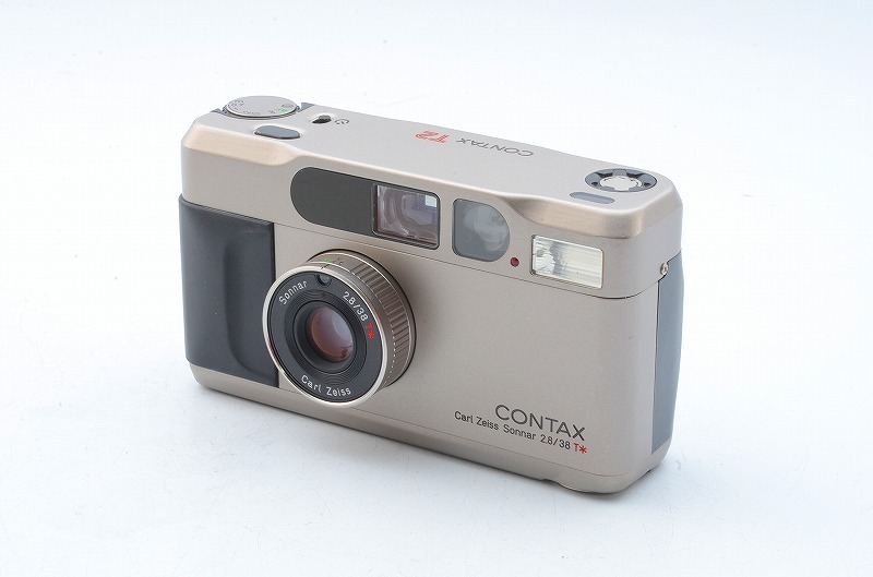 コンタックスT2 チタンカラー フィルムカメラ ジャンク品